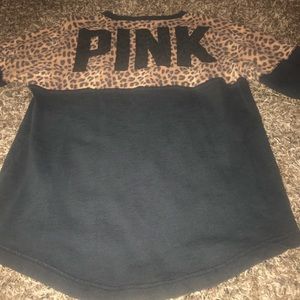 pink long sleeve shirt